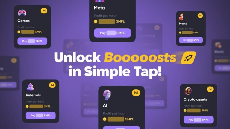 Simple Tap: Захоплююча Криптовалютна Гра-Клікер з Інтеграцією Гаманця та Реферальною Системою