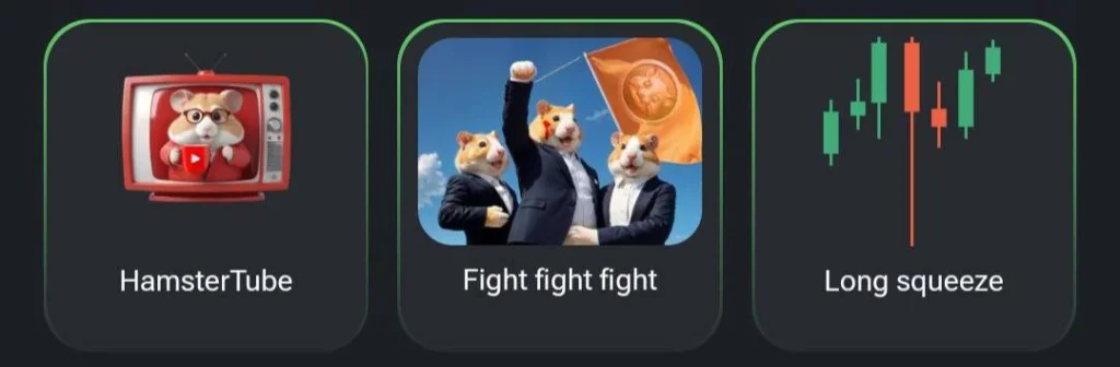 Hamster Kombat card combo for 22.07