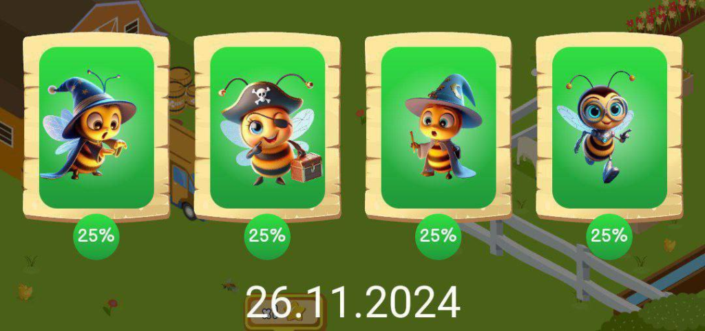 Bee Harvest Combo 26 November