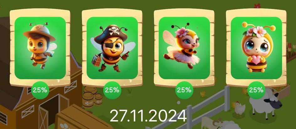 Bee Harvest Combo 27 November