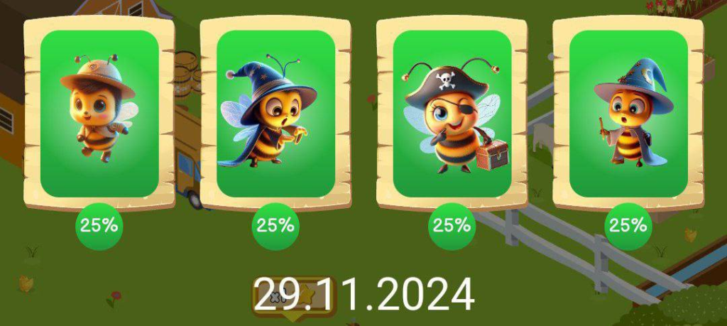 Bee Harvest Combo 29 November