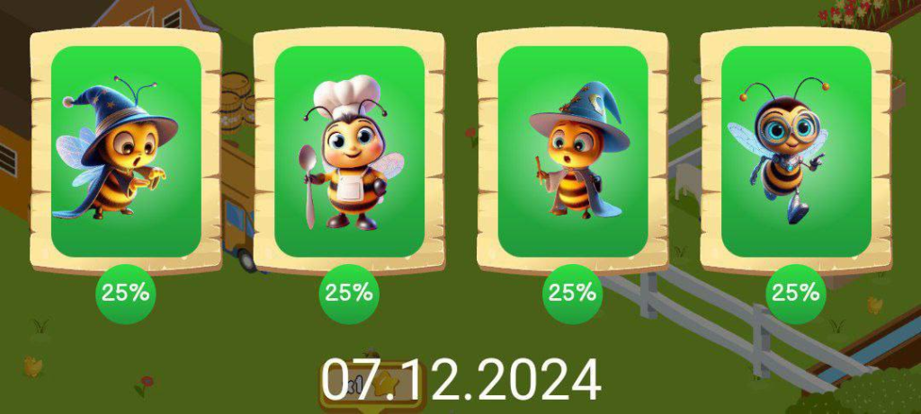 Bee Harvest Combo 7 December